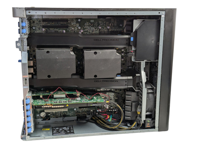DELL Precision T7600 2x Intel Xeon E5-2670 0 @ 2.60Ghz 128GB RAM H310 RAID  -