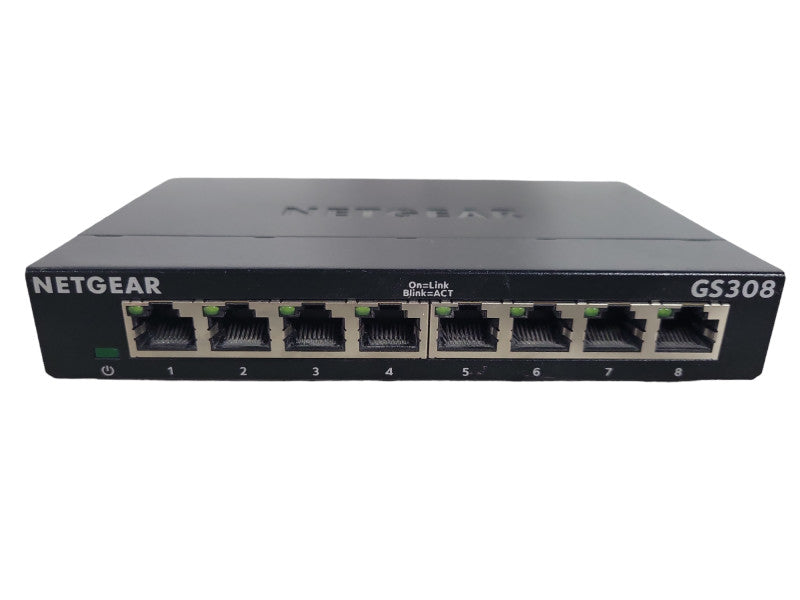 Netgear S350 Series GS308 v3 8-Port Gigabit Ethernet Switch !