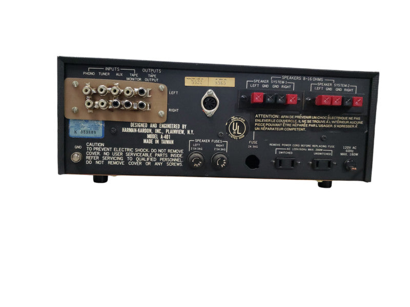 Harman Kardon A-401 Control Amplifier