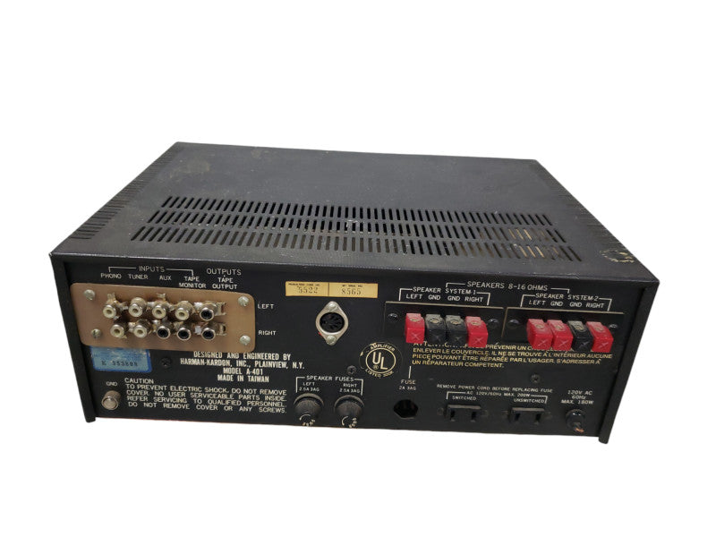 Harman Kardon A-401 Control Amplifier