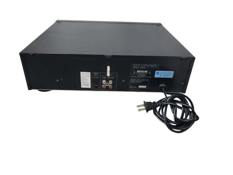Vintage Sony CDP-C705 5 Disk CD Changer Digital Out Variable Tested & Working