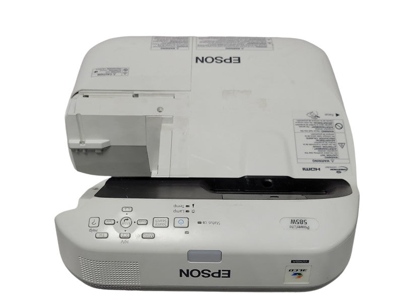 Epson PowerLite 585W WXGA UST 3300 Lumens HDMI Projector 2794 Lamp Hours _