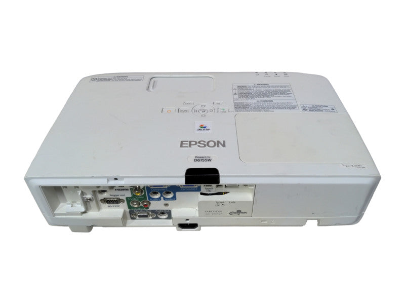 Epson PowerLite D6155W H396A WXGA 3LCD Wifi Projector,Lamp Hour: 1500-2000hrs Q