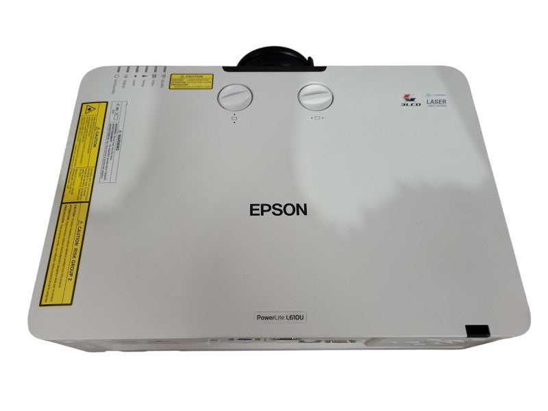 Epson PowerLite L610U Wireless WUXGA 3LCD Laser Projector, 1145 Hrs !