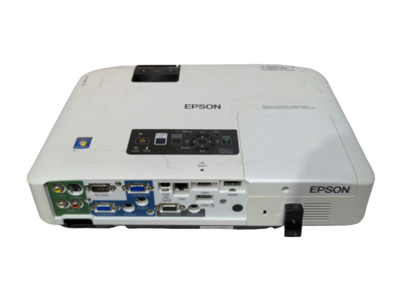 Epson PowerLite 1925W WXGA 3LCD 4000 Lumens Projector, Lamp Hour:1980Hrs