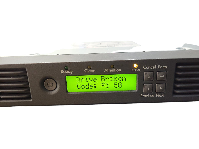 HP StorageWorks 1/8 G2 TAPE Autoloader LTO7 READ $