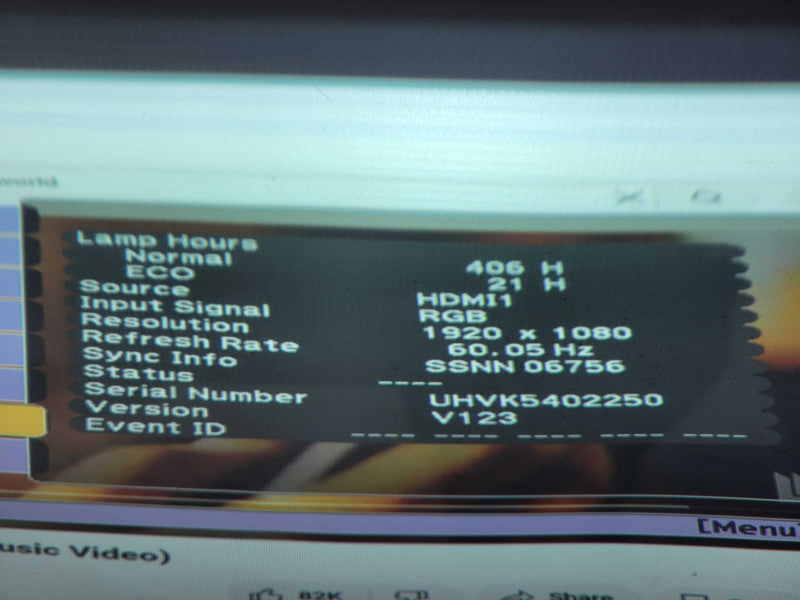 Epson BrightLink 585Wi Interactive WXGA dual hdmi 406-660 Hours Ultra Short  Q!