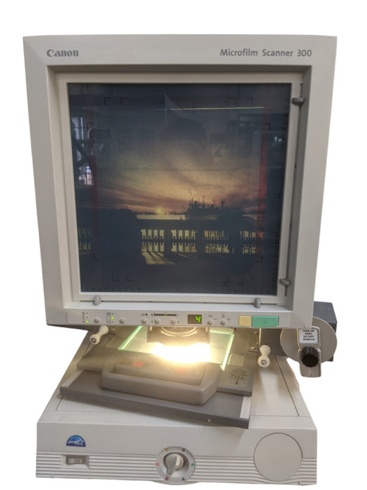 CANON Microfilm Scanner 300 | M31022 | with Zoom Lens EZ 02 X16-32