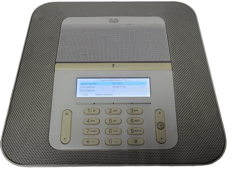 Cisco CP-8832-W-K9 IP Conference Phone White Q_