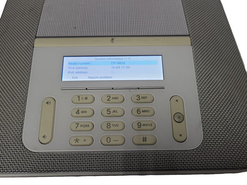 Cisco CP-8832-W-K9 IP Conference Phone White Q_