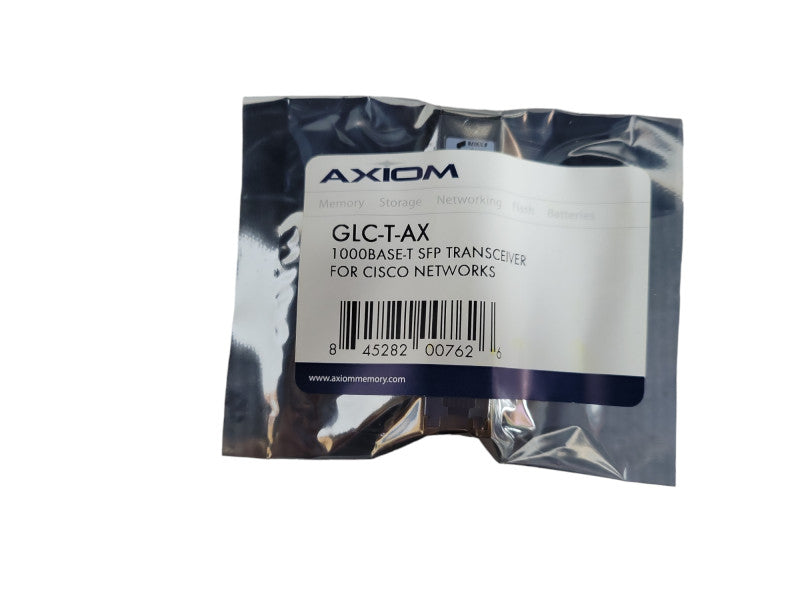 GLC-T-AX AXIOM 1000BASE-T SFP TRANSCEIVER NEW Q!