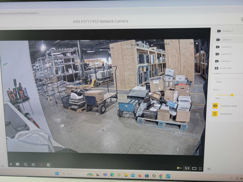 Axis P3717-PLE Quad Camera Indoor/Outdoor Network Security Camera  _