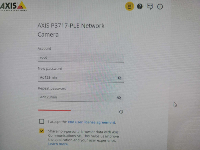 Axis P3717-PLE Quad Camera Indoor/Outdoor Network Security Camera  _