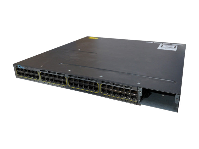 Cisco WS-C3750X-48PF-S 48-Port Gigabit PoE Switch, No Module, No PSU, READ