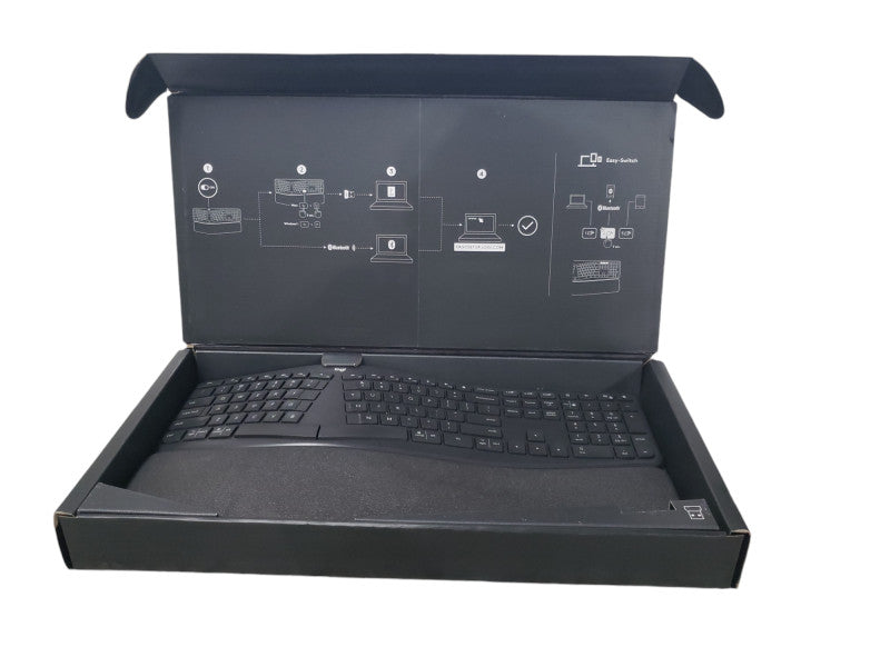 Logitech ERGO K860 For Business (Bluetooth Ergonomic Keyboard) — NEW OPEN BOX