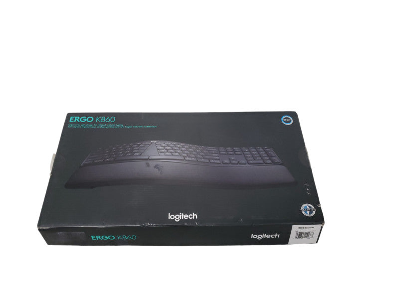 Logitech ERGO K860 For Business (Bluetooth Ergonomic Keyboard) — NEW OPEN BOX