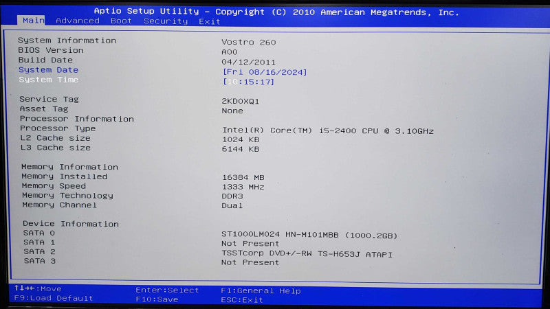 DELL Intel Core 15-2400 @ 3.10GHz 16GB RAM 1TB HDD !