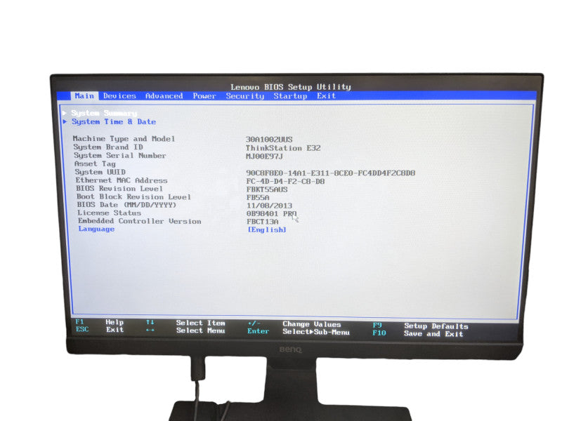 Lenovo ThinkStation E32 | Xeon  E3-1240 v3 | 16GB DDR4 | No HDD