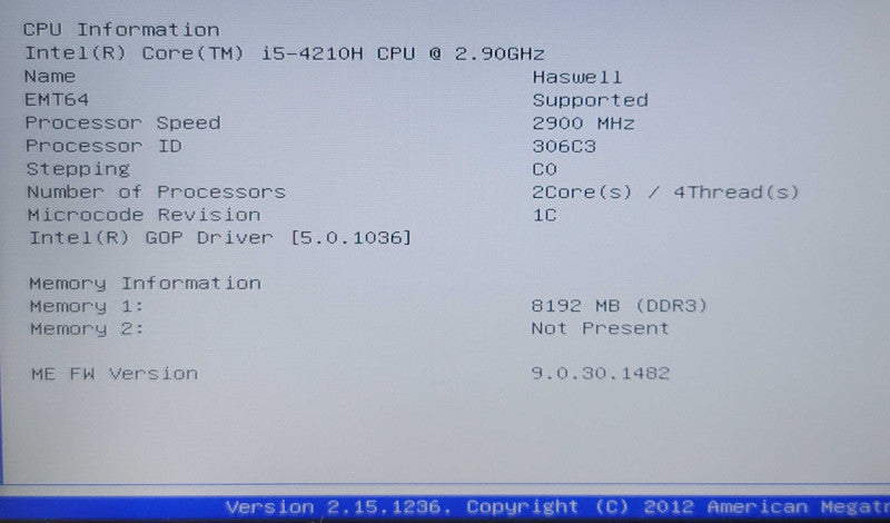 MSI  Leopard Pro GP60 | i5-4210H| 8GB DDR3| GTX 950M| NO HD FOR PARTS/REPAIR  β BudLap