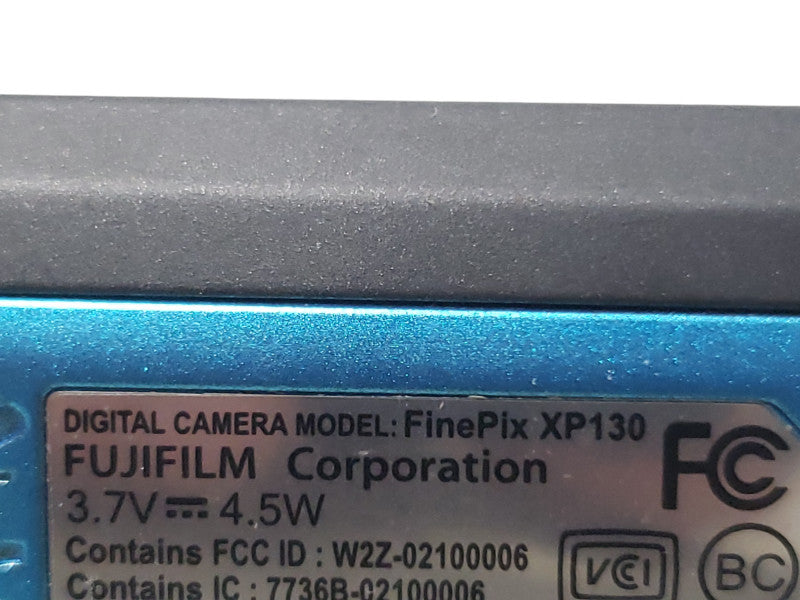 Waterproof And Shockproof Digital Camera Finepix Xp130 16.4MP