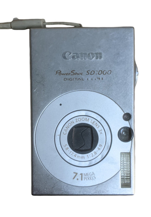 Canon PowerShot SD1000 Digital ELPH | 7.1MP Digital Camera | *READ*