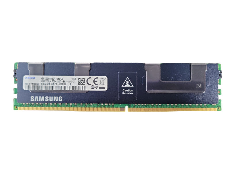 Samsung 64GB 2S2Rx4 PC4-2400T-RA1-RA1-11-MC0 w/HeatSink Server Ram Q!