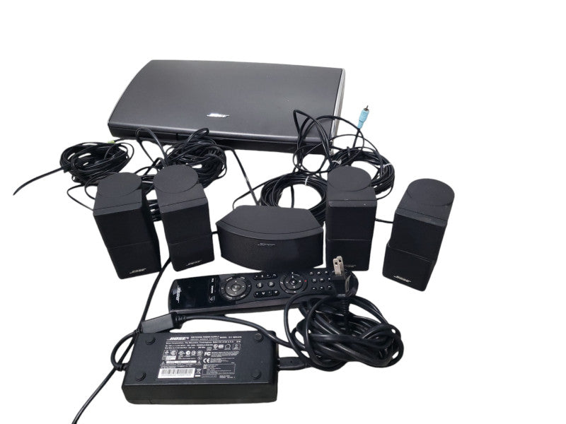 Bose AV 35 Control Console Black Lifestyle Entertainment System W/ 5x Speaker