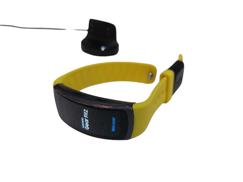 Samsung Gear Fit 2 Yellow with Charge Dock   =