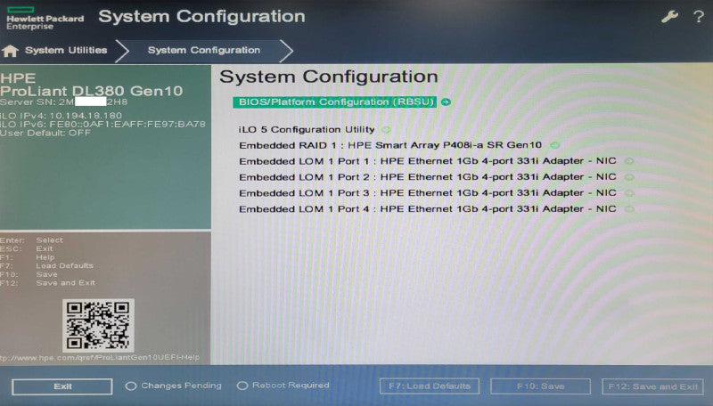 HP DL380 Gen10 2U, 2x Xeon Gold 5115 2.40GHz 10C, 96GB DDR4, 6x 1.2TB,  P408i _