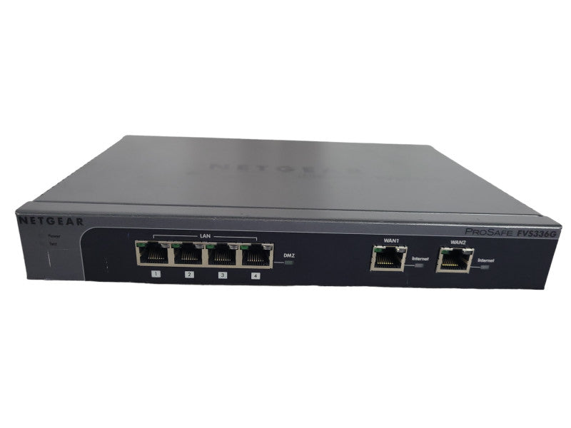 Netgear ProSafe FVS336G v2 4-Port Gigabit Managed Dual WAN SSL VPN Firewall  !