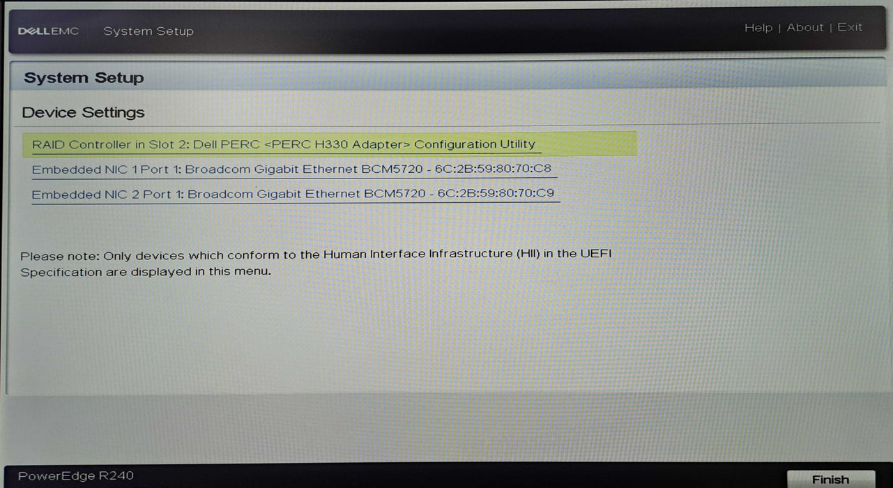 Dell PowerEdge R240 4x 3.5" | Xeon E-2124 @3.30GHz, 16GB DDR4, H330 RAID )