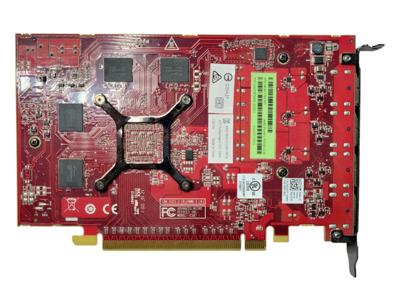 Dell FirePro W5100 4GB Quad Port Workstation Video Graphics  _