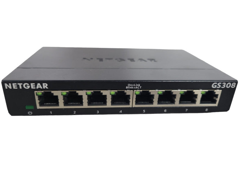Netgear S350 Series GS308 v3 8-Port Gigabit Ethernet Switch !