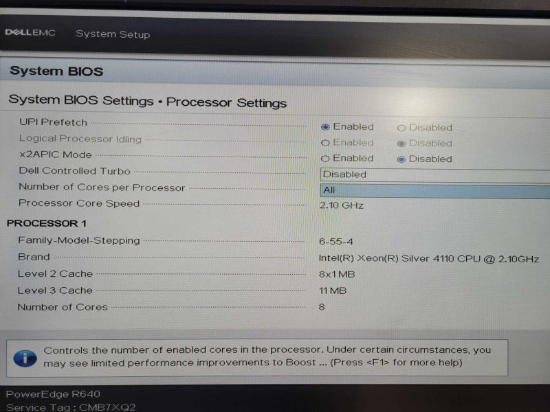 Dell PowerEdge R640 - Xeon Silver 4110 | 64GB RAM | NO HDD | NO PERC !