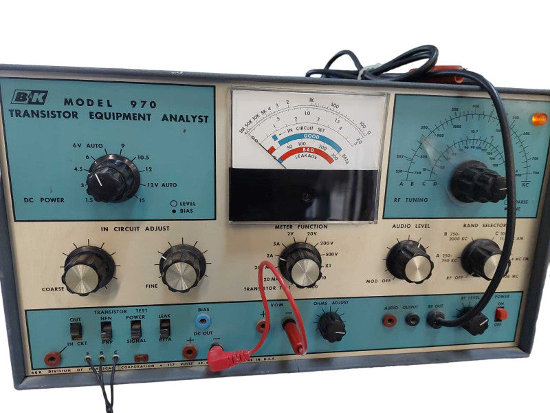 Vintage B&K Transistor Equipment Analyst Model:970  =