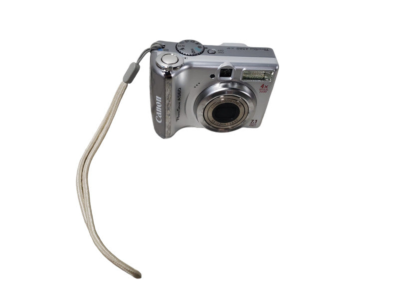 Canon Digital Camera PowerShot A560 PC1229 7.1MP 4x Optical Zoom Silver