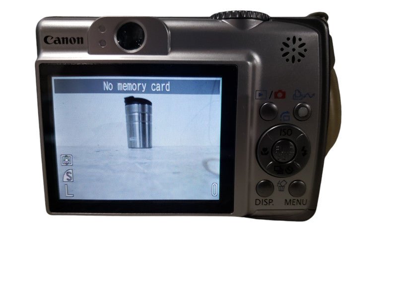 Canon Digital Camera PowerShot A560 PC1229 7.1MP 4x Optical Zoom Silver