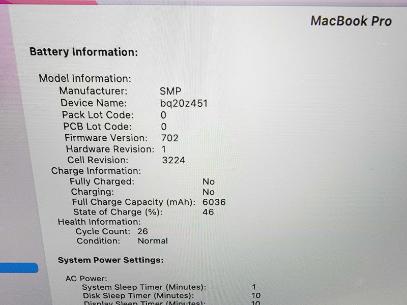 Apple Macbook Pro Retina 2015 13" 2-Core i5-5287 @ 2.9GHz 16GB DDR3 512GB SSD (