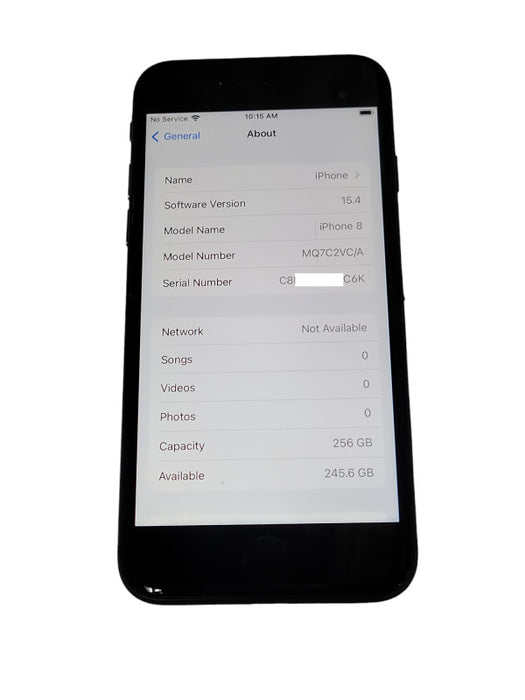 Apple iPhone 8 256GB Unlocked Smart Phone _