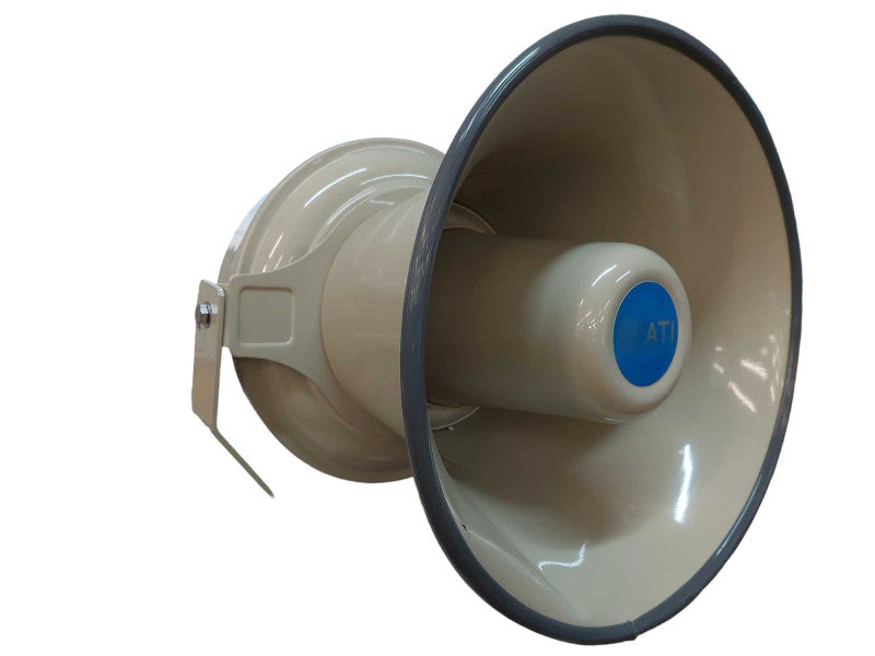 ATI AirRaid Siren Bull Horn MegaPhone Large Mountable Speaker 21"X18" =
