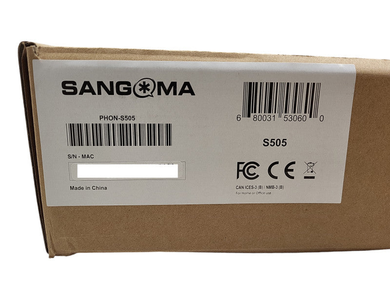 Sangoma S505 Gigabit IP Phone (PHON-S505) - Brand New Q$