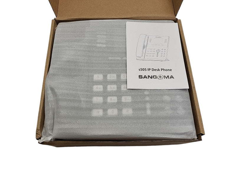 Sangoma S505 Gigabit IP Phone (PHON-S505) - Brand New Q$
