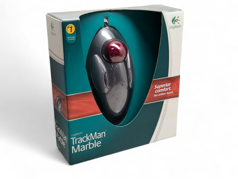Logitech TrackMan Marble TrackBall Mouse  Q-