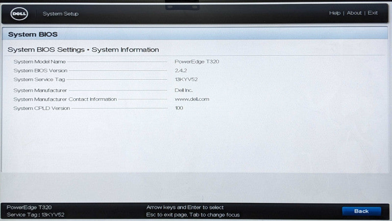 Dell PE T320 8x3.5", Xeon E5-2407 v2 2.40GHz 4C, 16GB DDR3, PERC H310, 2x PSU