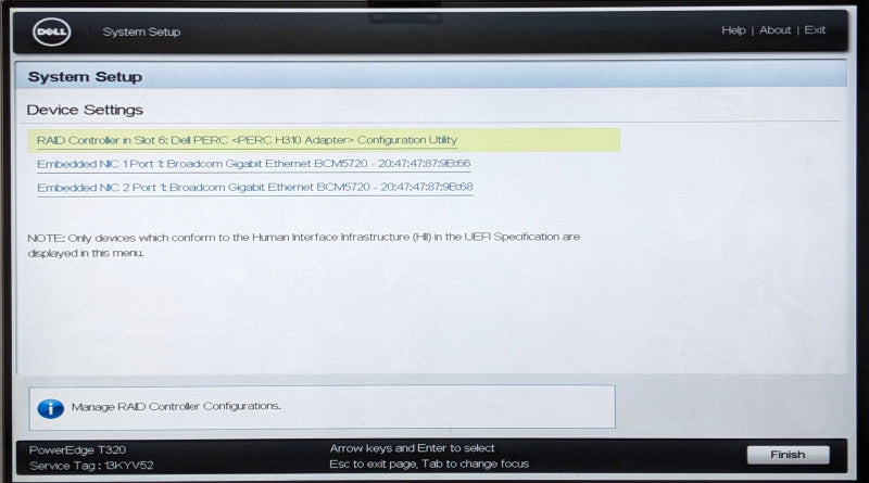 Dell PE T320 8x3.5", Xeon E5-2407 v2 2.40GHz 4C, 16GB DDR3, PERC H310, 2x PSU