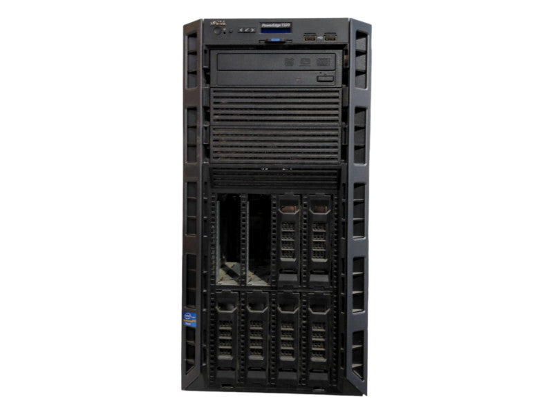 Dell PE T320 8x3.5", Xeon E5-2407 v2 2.40GHz 4C, 16GB DDR3, PERC H310, 2x PSU