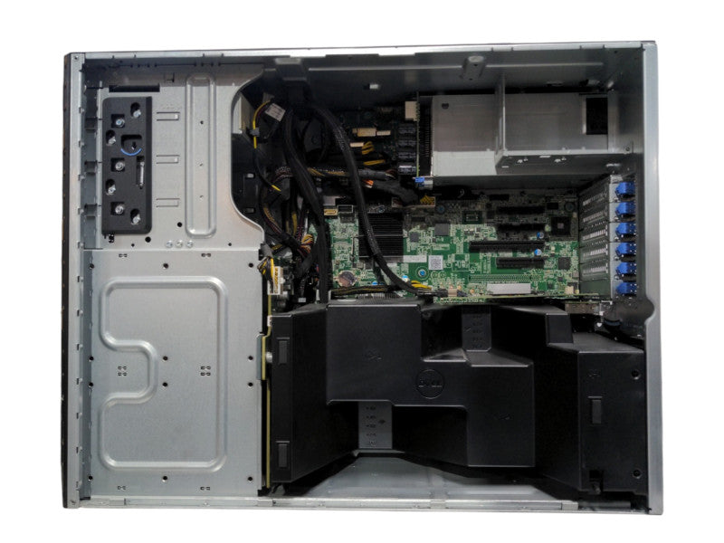 Dell PE T320 8x3.5", Xeon E5-2407 v2 2.40GHz 4C, 16GB DDR3, PERC H310, 2x PSU