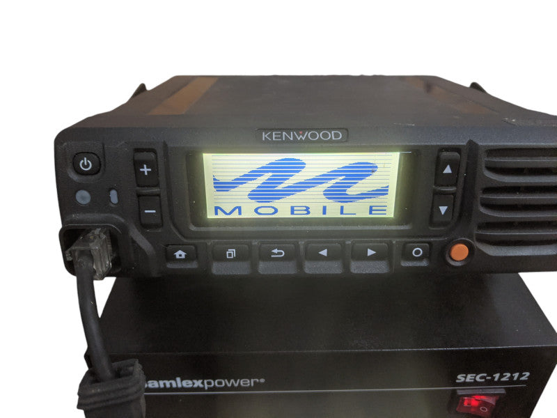 Kenwood NX-5800-k2 Mobile Radio w/ Samlexpower SEC-1212 Power Supply