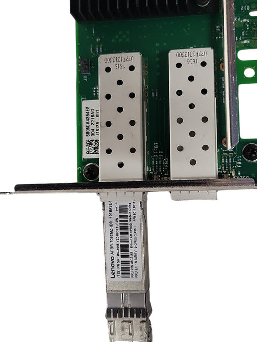 Lenovo 01DA902 Intel X710-DA2 2-Port 10GBE SFP+ Network Adapter, 1x SFP, FH _