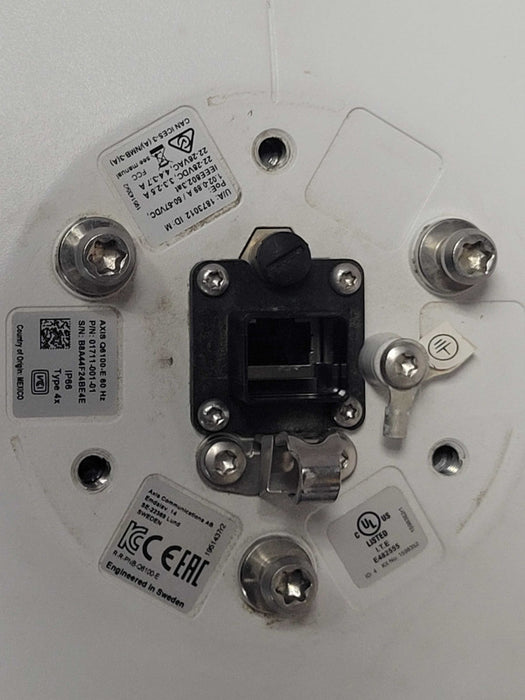 Axis Q6100-E 60Hz Quad-Cam Outdoor Dome Security Camera 01711-001-01 _